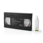 Nedis Regörings tejp | 20 ml | VHS-huvuden | Svart Nedis Regörings tejp | 20 ml | VHS-huvuden | Svart