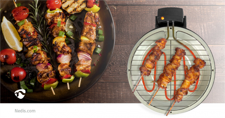 Nedis elektrisk grill | 1250 W