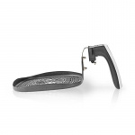 Nedis Varmluftfritös grill panna | Non-stick beläggning | Diskmaskinen säker | Metall | Grå