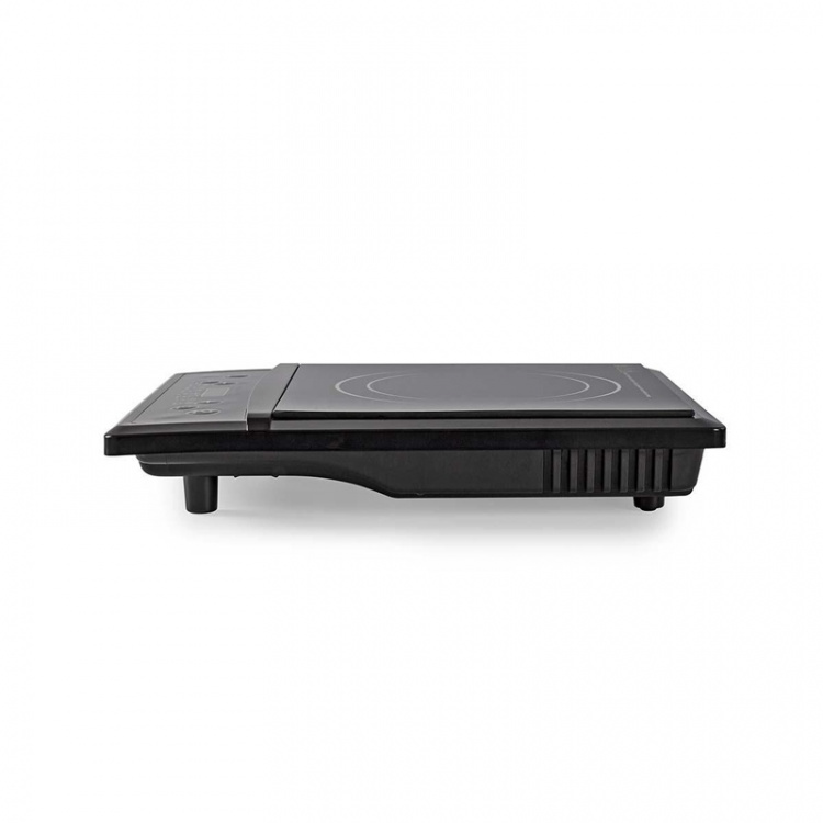 Nedis Induktionsplatta | Matlagningszoner: 1 | 2000 W | Överhettningsskydd | Svart | Timer | Turbo action | Barnlås | LCD-skärm Nedis Induktionsplatta | Matlagningszoner: 1 | 2000 W | Överhettningsskydd | Svart | Timer | Turbo action | Barnlås | LCD-skärm
