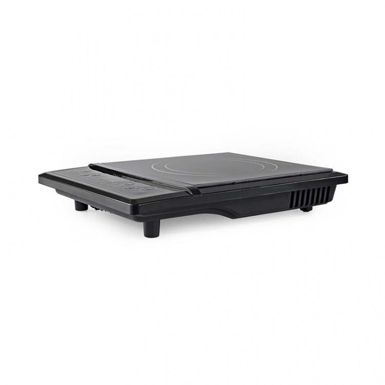 Nedis Induktionsplatta | Matlagningszoner: 1 | 2000 W | Överhettningsskydd | Svart | Timer | Turbo action | Barnlås | LCD-skärm Nedis Induktionsplatta | Matlagningszoner: 1 | 2000 W | Överhettningsskydd | Svart | Timer | Turbo action | Barnlås | LCD-skärm