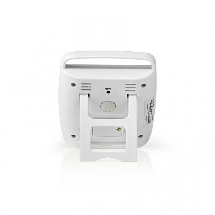 Nedis Digital termometer | Inomhus | Inomhus temperatur | Inomhus luftfuktighet | Vit Nedis Digital termometer | Inomhus | Inomhus temperatur | Inomhus luftfuktighet | Vit