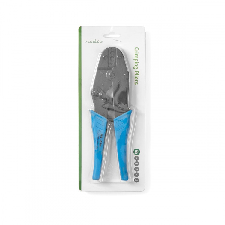 Nedis Crimp pliers | BNC / F / RG58 / RG59 | Tång | Metall / PVC | Blå / Svart
