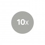 Nedis Hook och Loop Kabel bindare | Plastpåse | Grå | 10 st Nedis Hook och Loop Kabel bindare | Plastpåse | Grå | 10 st