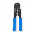 Nedis Crimp pliers | CAT5 / CAT5e / CAT6 / CAT6a / RJ45 | Skärande / Stripp / Tång | ABS / Stål | Blå
