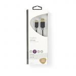 Nedis USB-kabel | USB 2.0 | USB-A Hane | USB-C™ Hane | 60 W | 480 Mbps | Guldplaterad | 1.00 m | Rund | PVC | Antracit | Kartong med fönster Nedis USB-kabel | USB 2.0 | USB-A Hane | USB-C™ Hane | 60 W | 480 Mbps | Guldplaterad | 1.00 m | Rund | PVC | Antracit | Kartong med fönster
