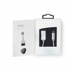 Nedis USB 3.1-kabel | Typ-C, hane - A-hona | 0.15 m | Aluminium