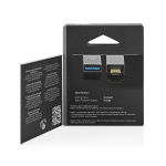 Nedis USB-C™ Adapter | USB 3.2 Gen 1 | USB-C™ Hane | USB-A Hona | 5 Gbps | Rund | Nickelplaterad | Silver | Kartong med täckt fönster