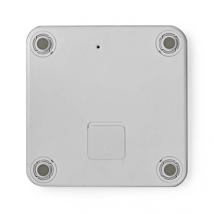 Nedis SmartLife Hälso Vågar | Wi-Fi | Ben / BMR / Fett / Muskler / Vatten / Vikt | 8 | Max last: 180 kg | Android™ / IOS | Glas | Vit