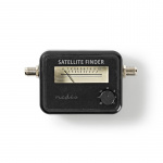 Nedis Satellit-signalstyrka Meter | 950-2400 MHz | Ingångskänslighet: 83 dB | Utnivå: 102 dBuV | Svart Nedis Satellit-signalstyrka Meter | 950-2400 MHz | Ingångskänslighet: 83 dB | Utnivå: 102 dBuV | Svart