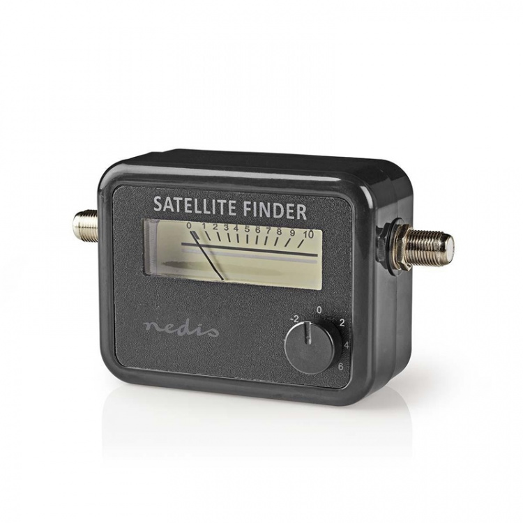 Nedis Satellit-signalstyrka Meter | 950-2400 MHz | Ingångskänslighet: 83 dB | Utnivå: 102 dBuV | Svart Nedis Satellit-signalstyrka Meter | 950-2400 MHz | Ingångskänslighet: 83 dB | Utnivå: 102 dBuV | Svart
