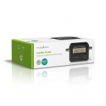 Nedis Satellit-signalstyrka Meter | 950-2400 MHz | Ingångskänslighet: 83 dB | Utnivå: 102 dBuV | Svart Nedis Satellit-signalstyrka Meter | 950-2400 MHz | Ingångskänslighet: 83 dB | Utnivå: 102 dBuV | Svart