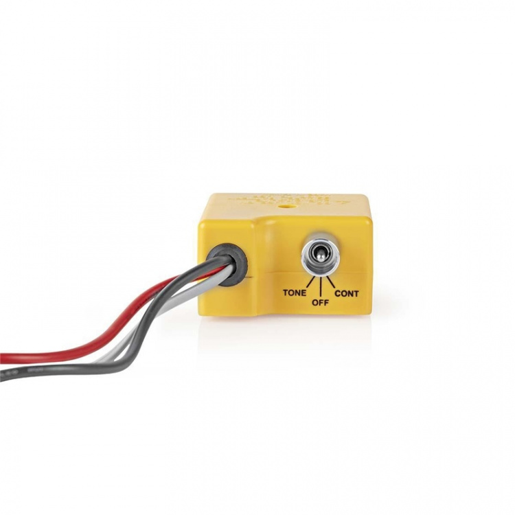 Nedis PC and Multimedia cable tester | Tongenerator | LED-indikator | Hörlursanslutning | Batteridriven Nedis PC and Multimedia cable tester | Tongenerator | LED-indikator | Hörlursanslutning | Batteridriven