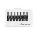 Nedis precisionsmejselsats | 3x PH / 4x Flat / 4x Hex / 4x Tx