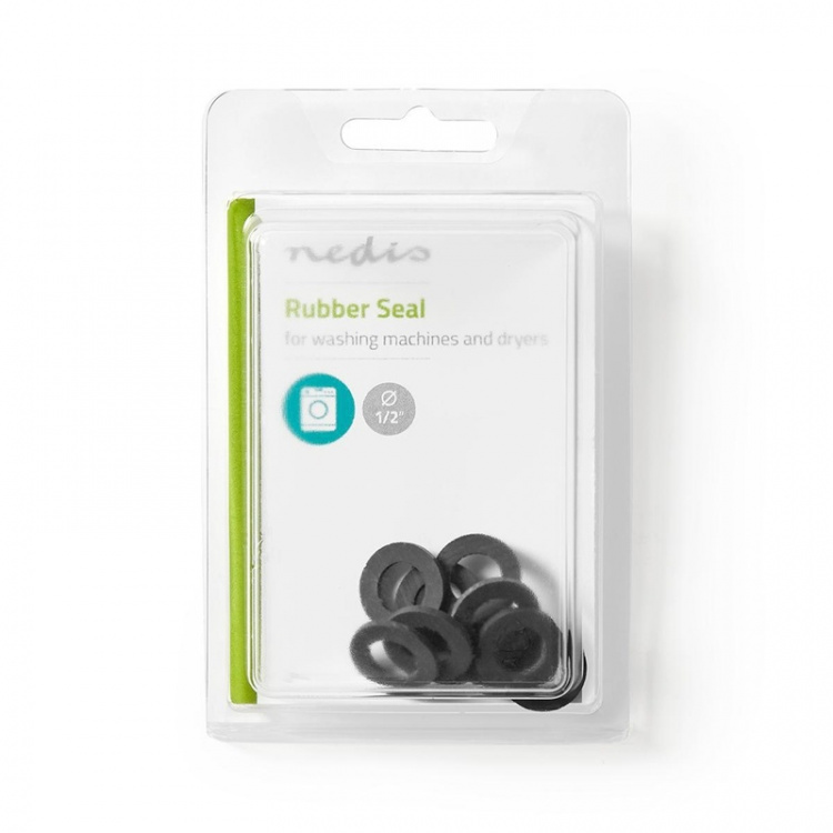 Nedis Gummitätning för slangar | 1/2\'\' | 10 st. | Svart Nedis Gummitätning för slangar | 1/2\'\' | 10 st. | Svart