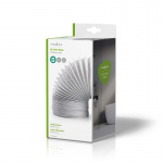 Nedis Luft Utloppsslang PVC | 100 mm | 3.00 m | Passar till: Air Ventilation / Tumble Dryers | Vit