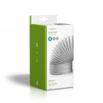 Nedis Luft Utloppsslang PVC | 100 mm | 3.00 m | Passar till: Air Ventilation / Tumble Dryers | Vit