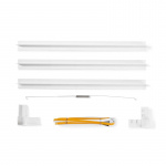 Nedis Universalt Staplings Kit för tvättmaskin och torktumlare | Vit