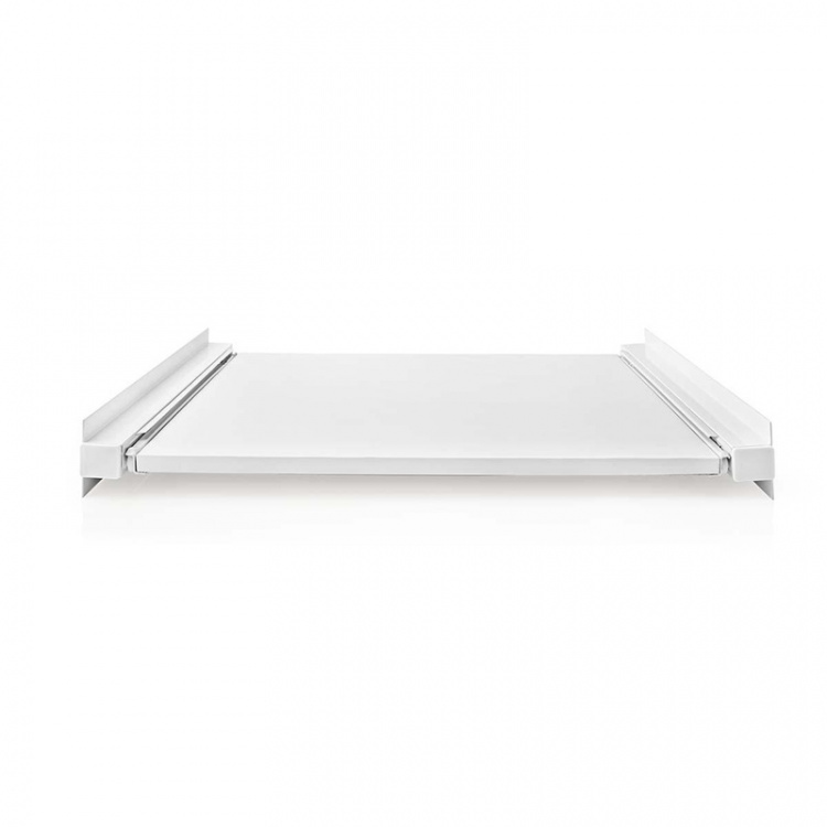 Nedis Universalt Staplings Kit för tvättmaskin och torktumlare | Utdragbar hylla | Vit