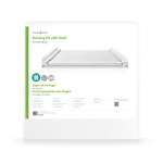 Nedis Universalt Staplings Kit för tvättmaskin och torktumlare | Utdragbar hylla | Vit