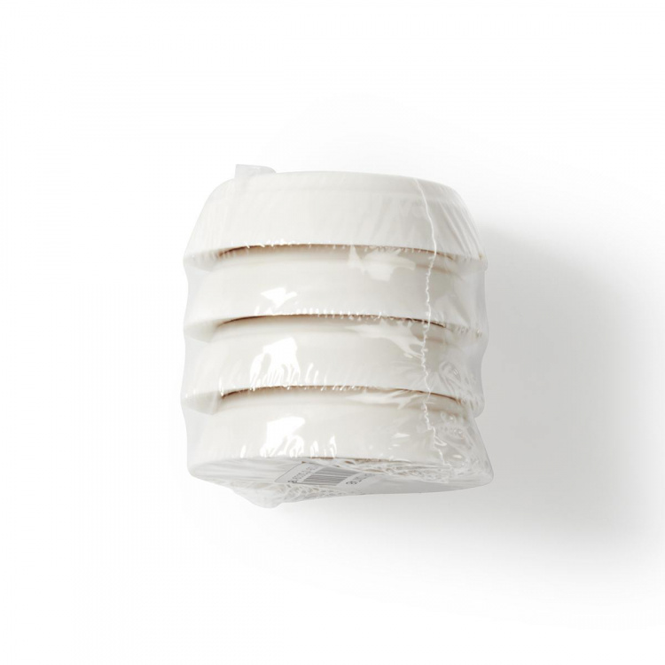 Nedis Anti vibrationsdämpare | Passar till: Universell | 4 st. | Vit | Plast