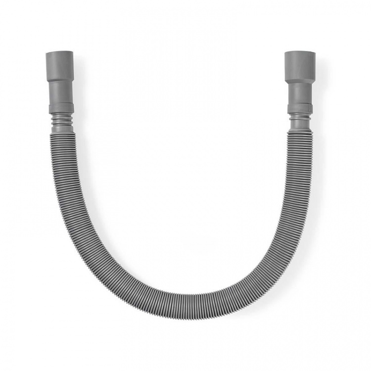 Nedis Utdragsbar utloppsslang | 24/19 mm | 29/22 mm | 0.5 Bar | 50 °C | 4.00 m | Maträtt / Tvättmaskin | PVC | Grå Nedis Utdragsbar utloppsslang | 24/19 mm | 29/22 mm | 0.5 Bar | 50 °C | 4.00 m | Maträtt / Tvättmaskin | PVC | Grå