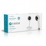 Nedis SmartLife Inomhus Kamera | Full HD 1080p | microSD (ingår inte) / Molnlagring (tillval) | Med rörelsesensor | Nattsikt | Vit Nedis SmartLife Inomhus Kamera | Full HD 1080p | microSD (ingår inte) / Molnlagring (tillval) | Med rörelsesensor | Nattsikt | Vit