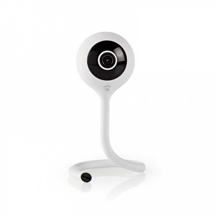 Nedis SmartLife Inomhus Kamera | Full HD 1080p | microSD (ingår inte) / Molnlagring (tillval) | Med rörelsesensor | Nattsikt | Vit Nedis SmartLife Inomhus Kamera | Full HD 1080p | microSD (ingår inte) / Molnlagring (tillval) | Med rörelsesensor | Nattsikt | Vit