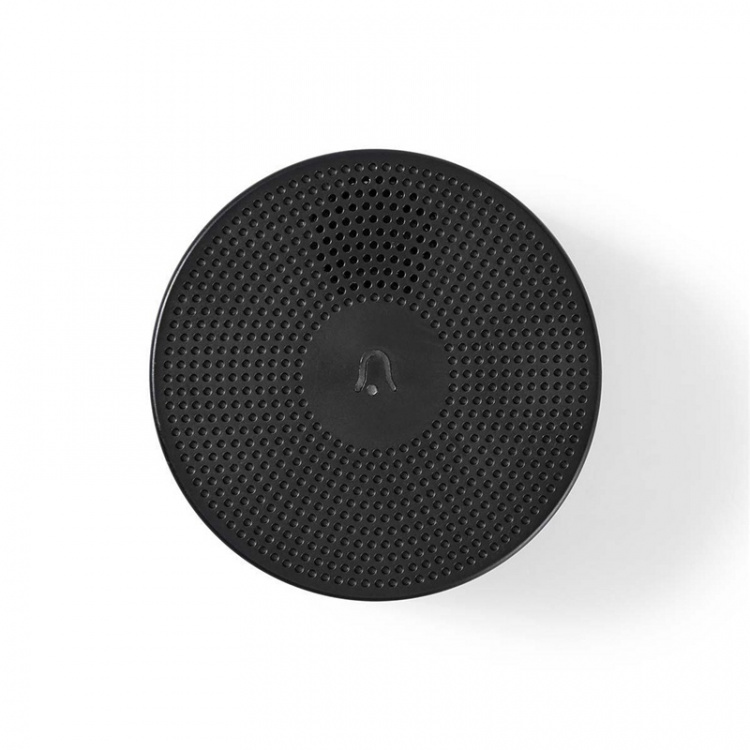 Nedis SmartLife Ringklocka | RF, frequency 433 Mhz | Tillbehör till: WIFICDP10GY / WIFICDP30WT / WIFICDP40CWT | USB ström | 4 Ljud | 5 V DC | Justerbar volym | Svart Nedis SmartLife Ringklocka | RF, frequency 433 Mhz | Tillbehör till: WIFICDP10GY / WIFICDP30WT / WIFICDP40CWT | USB ström | 4 Ljud | 5 V DC | Justerbar volym | Svart