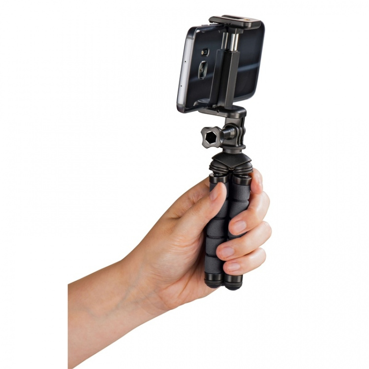 Hama Bordsstativ Flex Smartphone & GoPro 14cm Svart Hama Bordsstativ Flex Smartphone & GoPro 14cm Svart