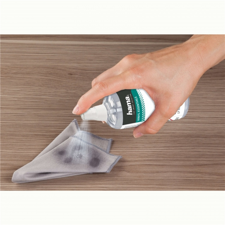 Hama Rengöringskit Vinylskivor Borste och Rengöringsmedel 100 ml Hama Rengöringskit Vinylskivor Borste och Rengöringsmedel 100 ml
