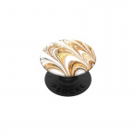 Popsockets Golden Ripple Avtagbart Grip Med Ställfunktion