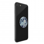 PopSockets Blue Marble Avtagbart Grip med Ställfunktion