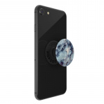 PopSockets Blue Marble Avtagbart Grip med Ställfunktion