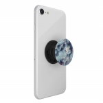 PopSockets Blue Marble Avtagbart Grip med Ställfunktion