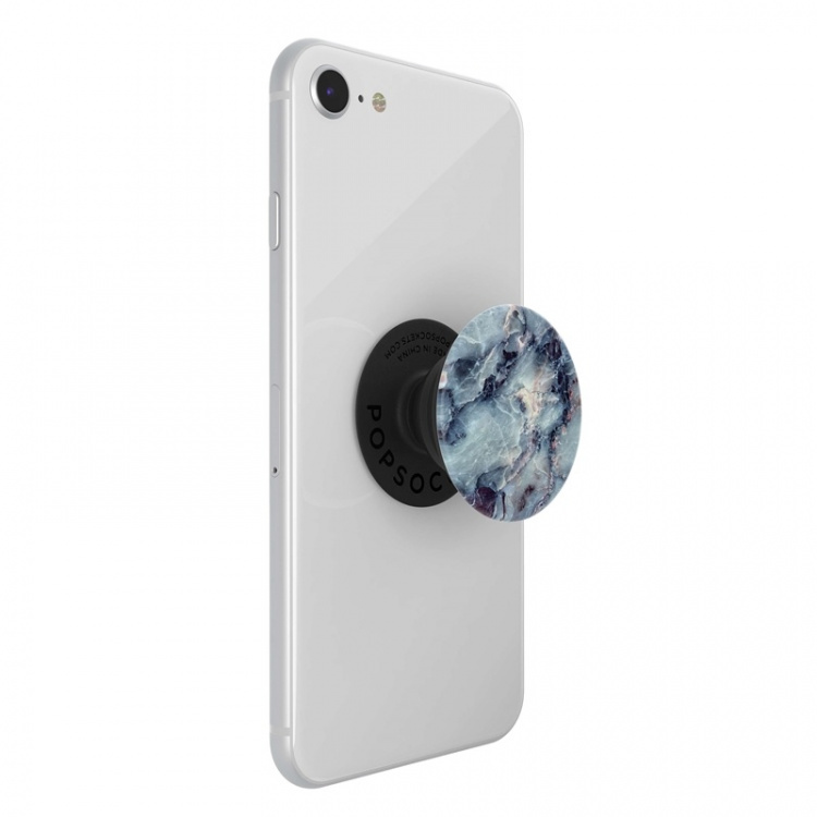 PopSockets Blue Marble Avtagbart Grip med Ställfunktion