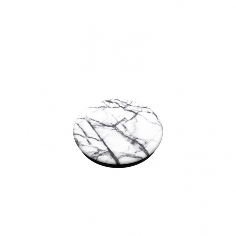 Popsockets Dove White Marble Avtagbart Grip Med Ställfunktion