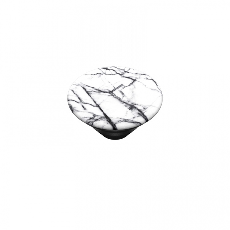 Popsockets Dove White Marble Avtagbart Grip Med Ställfunktion