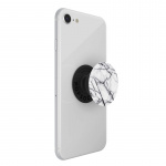 Popsockets Dove White Marble Avtagbart Grip Med Ställfunktion