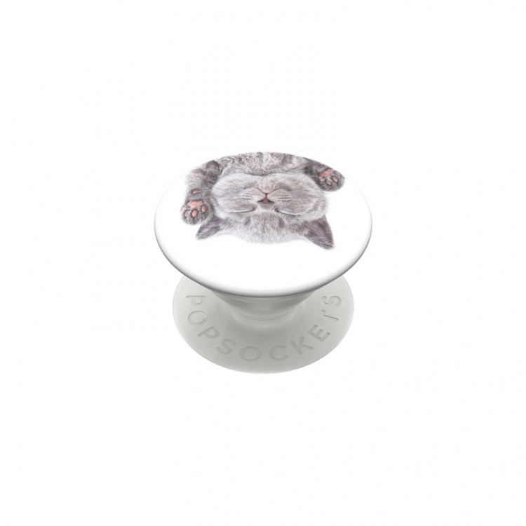 PopSockets Cat Nap Avtagbart Grip med Ställfunktion PopSockets Cat Nap Avtagbart Grip med Ställfunktion