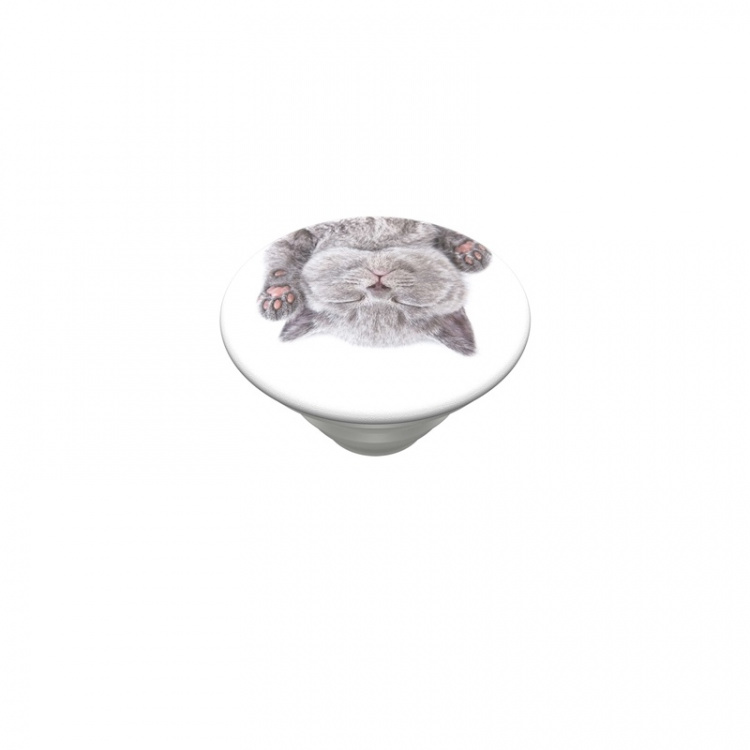 PopSockets Cat Nap Avtagbart Grip med Ställfunktion PopSockets Cat Nap Avtagbart Grip med Ställfunktion