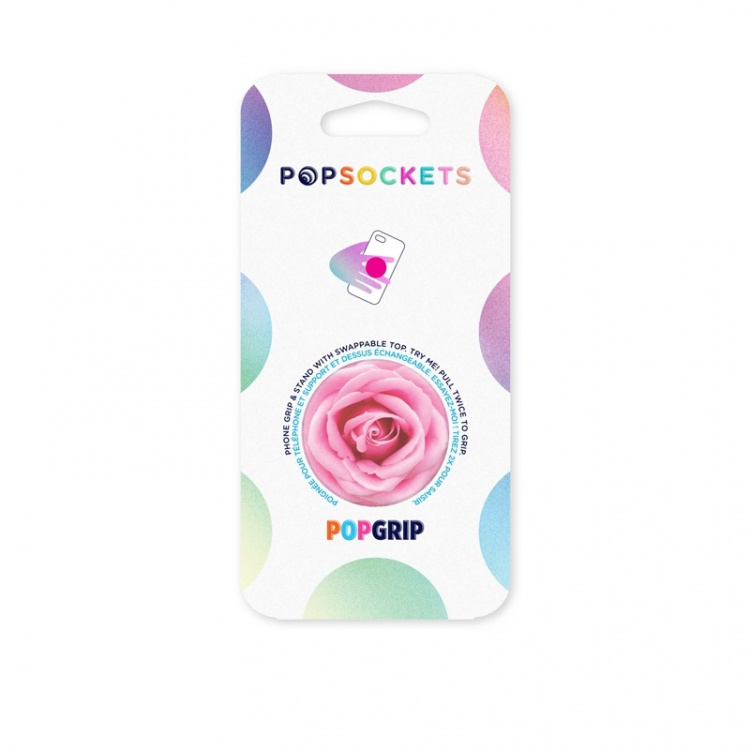 Popsockets Rose All Day Avtagbart Grip Med Ställfunktion