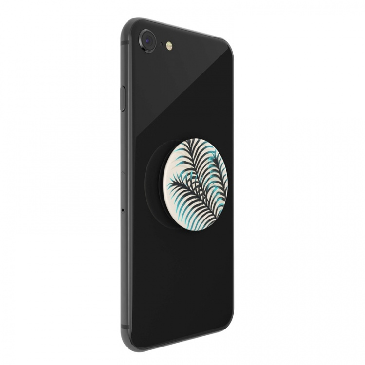 PopSockets Pacific Palm Avtagbart Grip med Ställfunktion PopSockets Pacific Palm Avtagbart Grip med Ställfunktion