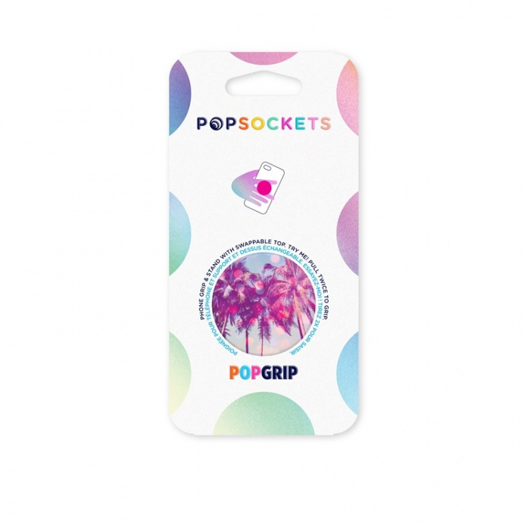 PopSockets Venice Beach Avtagbart Grip med Ställfunktion PopSockets Venice Beach Avtagbart Grip med Ställfunktion