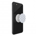 PopSockets Anchors Away White Avtagbart Grip med Ställfunktion