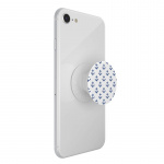 PopSockets Anchors Away White Avtagbart Grip med Ställfunktion