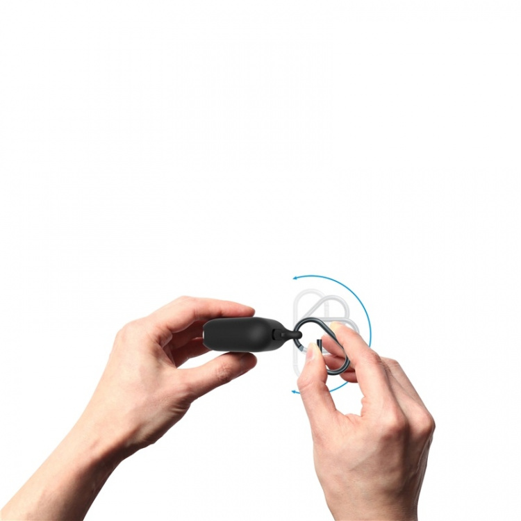 Elago Skyddsväska för Airpod Vattentät med Hängare Svart Elago Skyddsväska för Airpod Vattentät med Hängare Svart