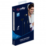 Celly Hörlurar In-Ear Kabel 3,5 mm UP500 Svart Celly Hörlurar In-Ear Kabel 3,5 mm UP500 Svart