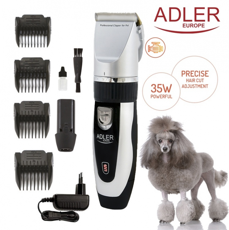 Adler AD 2823 Pälstrimmer för husdjur Adler AD 2823 Pälstrimmer för husdjur