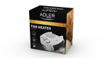 Adler AD 77 Värmefläkt, Vit Adler AD 77 Värmefläkt, Vit